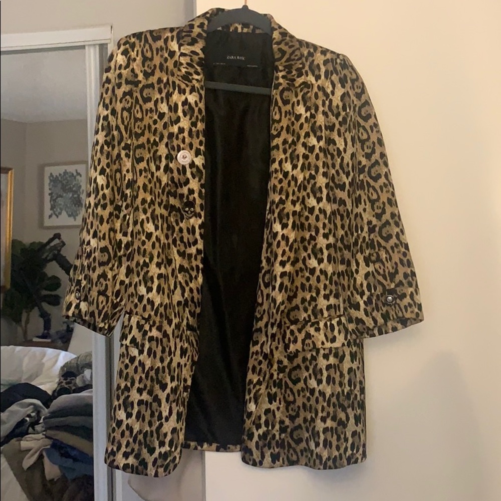 Leopard Blazer from Zara